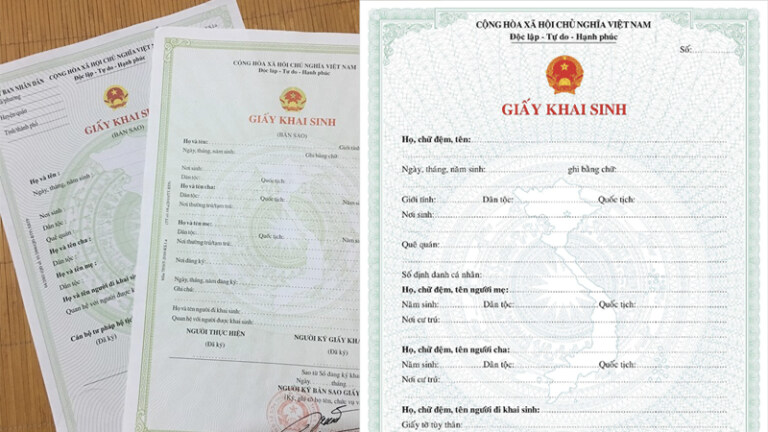 Dich thuat giay khai sinh