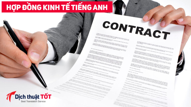 hop dong kinh te tieng anh