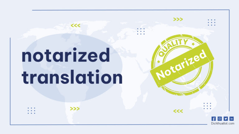 Dịch vụ dịch thuật công chứng chuyên nghiệp uy tín