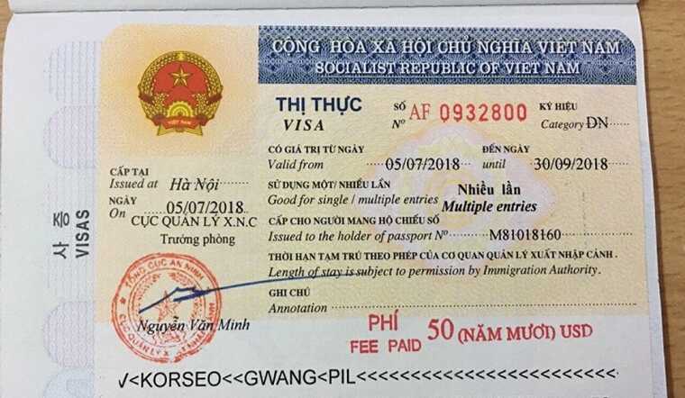 thi thuc visa